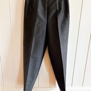Talbots 100% Silk Women's Black Dress Pants